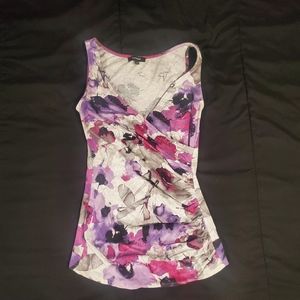 Express Sleeveless Ruched Tank Top
